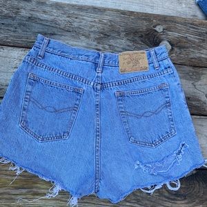 FEMME FATAL HIGH WAISTED CUT OFF SHORTS